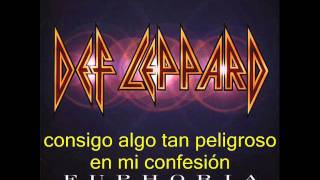 DEF LEPPARD - I&#39;m your child traducida (Esp)