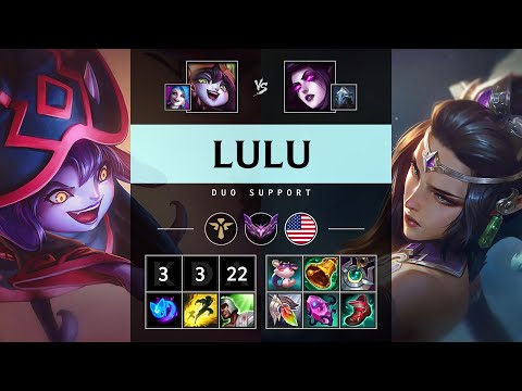 Lulu Support vs Morgana: Shield Maker - NA Master Patch 14.24