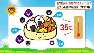 【プロに聞く】夏のお弁当、気をつけるポイントは？　街からも様々な疑問 (26/07/09 18:52)