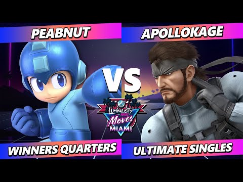 LMMM 2025 - Peabnut (Mega Man) Vs. Apollokage (Snake) Smash Ultimate - SSBU