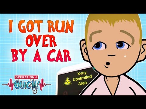 I Got Run Over by a Car | Operation Ouch | Science for Kids