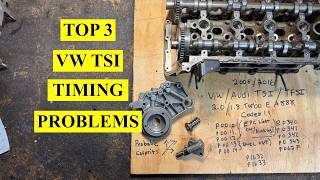 VW / Audi TSI TFSI Camshaft Timing Codes Explained – P0011 P0016 P0341 (Top 3 Failed Parts)