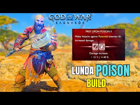 ALL BERSERKERS - LUNDA POISON BUILD For New Game Plus 1 - God Of War Ragnarok
