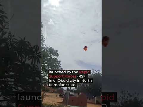 Sudanese army intercepts RSF drones over el-Obeid | #AJ shorts