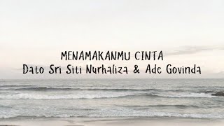Download lagu Dato Sri Siti Nurhaliza & Ade Govinda - Menamakanmu Cinta (Lyric Video) mp3
