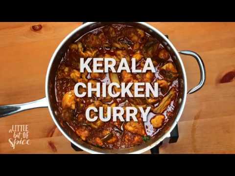 Kerala Style Chicken Curry - without coconut (Nadan kozhi curry)