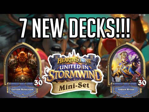 Best Decks for the NEW MINISET!!! - Hearthstone