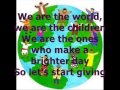 We are the world (Children of the world Project ...