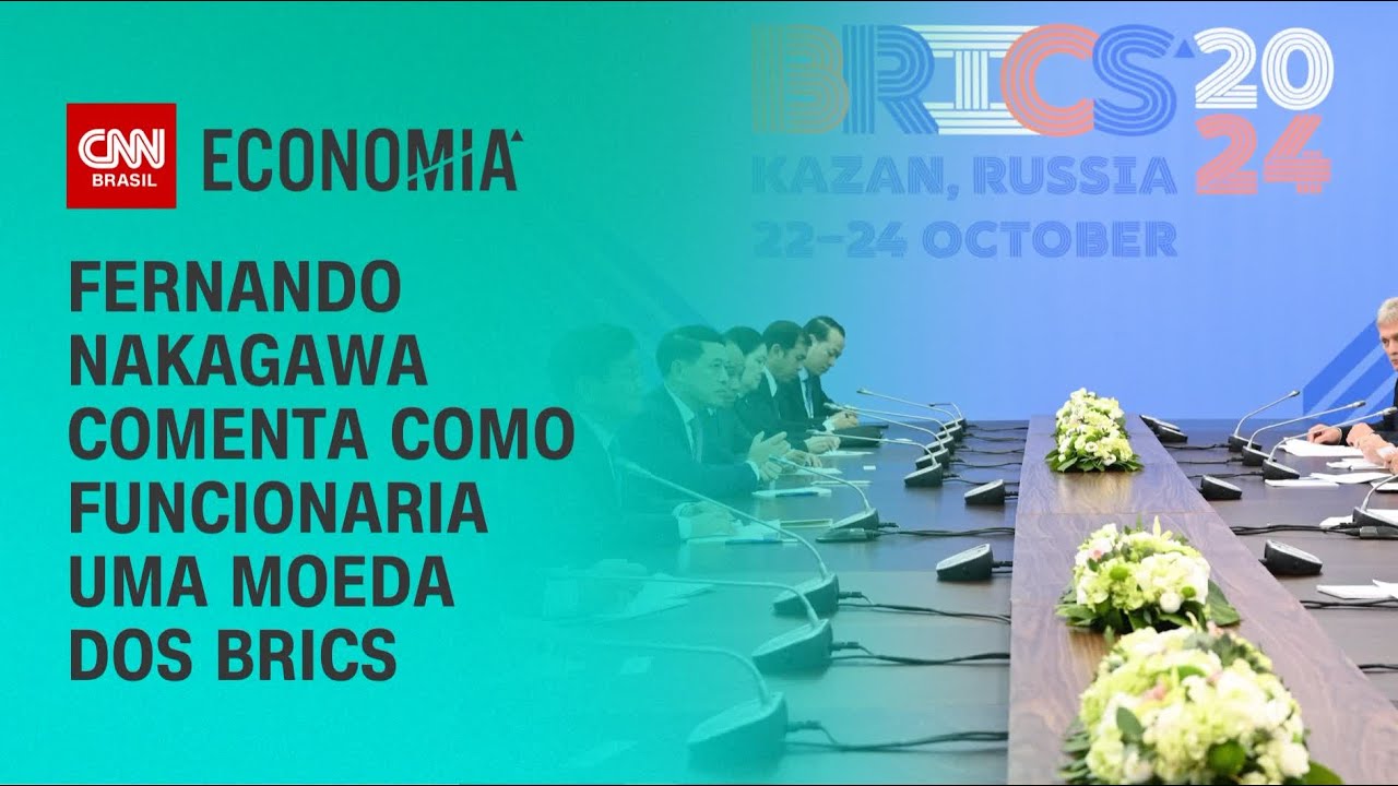 Fernando Nakagawa comenta como funcionaria uma moeda dos Brics | CNN 360º