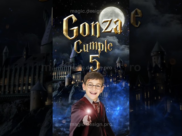 Vídeo relacionado con VOSSOT 20 tarjetas de invitación de cumpleaños de Harry Potter, noche mágica de cine, fiestas temáticas, invitaciones para fiestas para niños y niñas