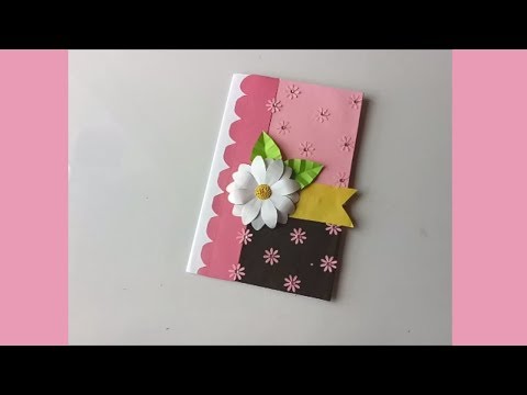 Handmade MISS YOU CARD idea\\complete tutorial.
