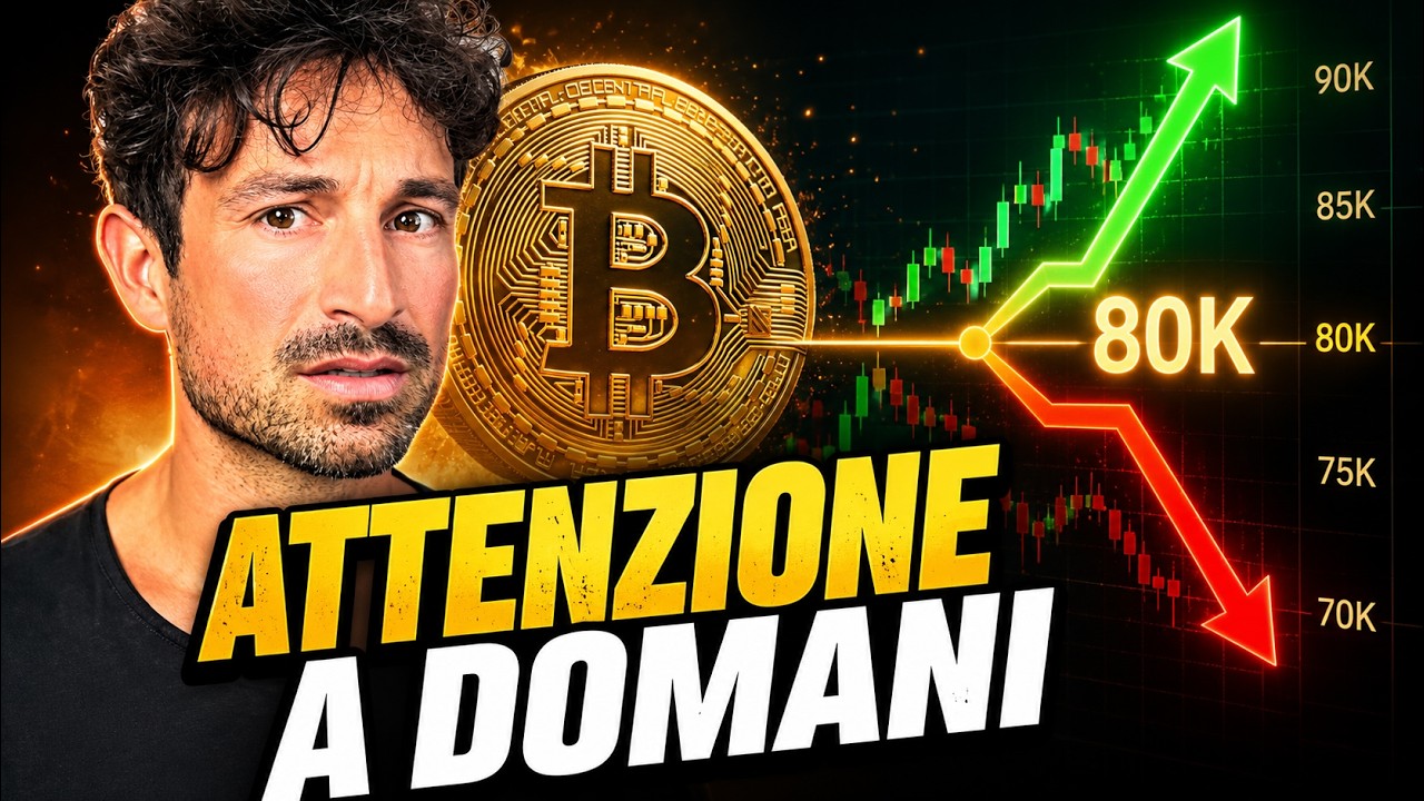 BITCOIN, CRYPTO: QUESTA SETTIMANA SI DECIDE TUTTO