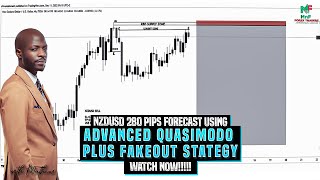 NZDUSD 280 PIPS FORECAST USING THE ADVANCED QUASIMODO PLUS FAKEOUT STATEGY,WATCH NOW