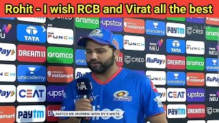 Rohit Sharma interview today after winning DC | IPL 2022 | MI vs DC today ipl match highlights