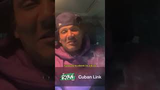 Cuban Link on collaboration with Chris Rivers (Big Puns Son) 🎤