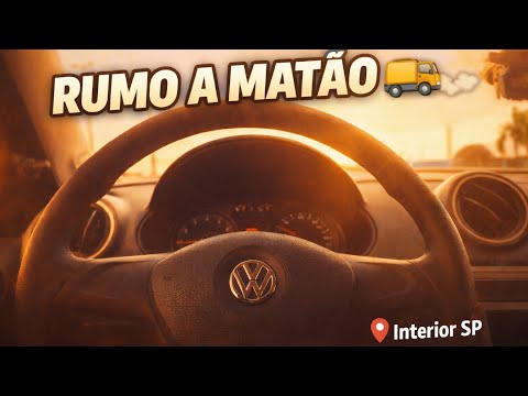 Rumo a Matão 🚛💨 | Vida na estrada pelo interior de SP
