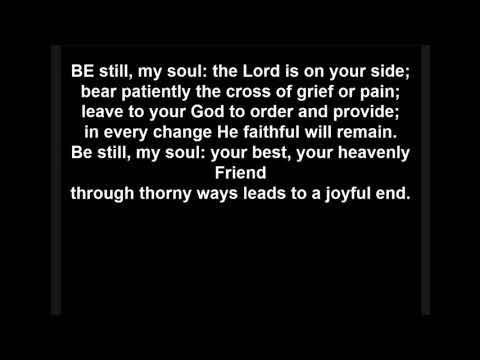 Be still my soul • Katharina von Schlegel 1697