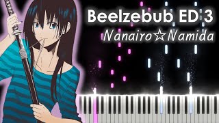 Download lagu Piano Tutorial - Beelzebub Ending 3 - Nanairo☆Namida [Tomato n' Pine] / なないろ☆ナミダ [トマパイ] mp3