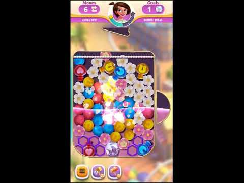 Diamond Diaries Saga Level 1091 - NO BOOSTERS 💎 | SKILLGAMING ✔️