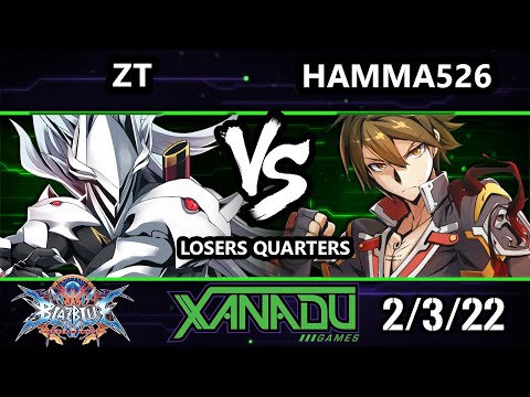 F@X 442 Losers Quarters - hamma526 (Naoto) Vs. zt (Hakumen) BlazBlue: Central Fiction