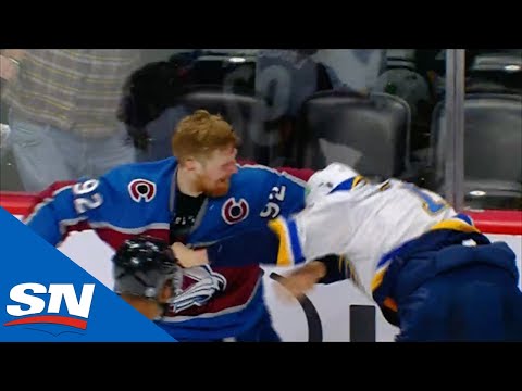 Gabriel Landeskog Makes Brayden Schenn Pay For Dirty Hit On Mikko Rantanen