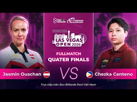 Jasmin Ouschan vs Chezka Centeno | Quarterfinal | Las Vegas Women's Open 2026