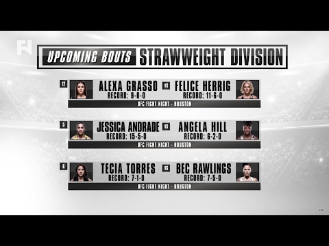 UFC Fight Night Houston Preview Show: Strawweight Showdowns