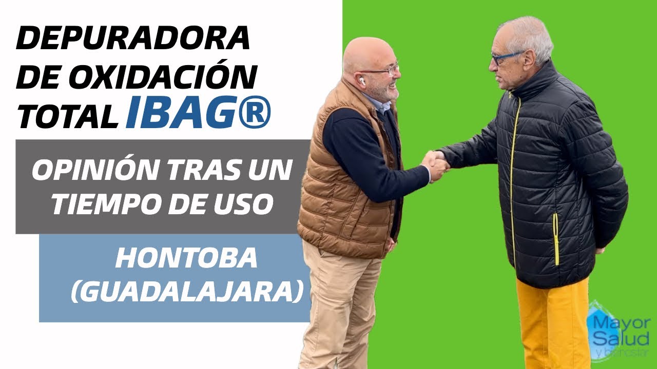 Opinión cliente depuradora de oxidación total iBag® | Hontoba (Guadalajara)