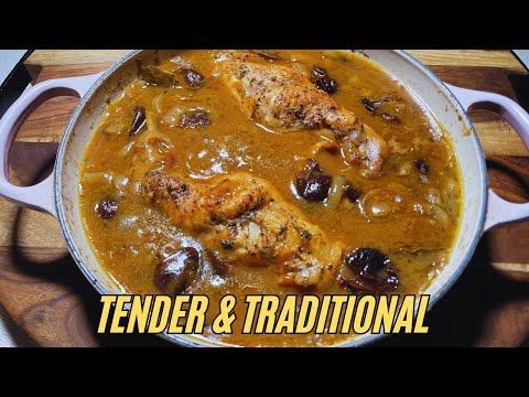 Belgian Rabbit with Prunes | Recipe by Jeffrey Vermaesen