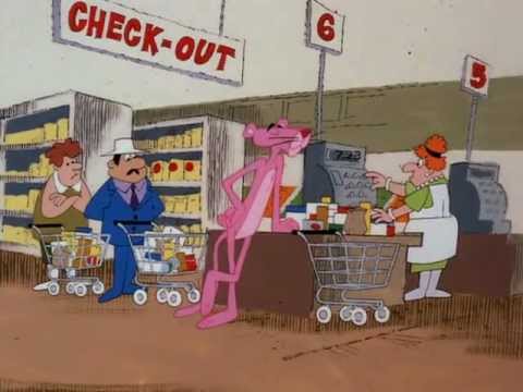 The Pink Panther - Supermarket Pink - A lot of, Much & Many