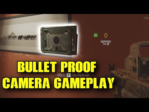 Rainbow Six Siege Bullet Proof Camera Gameplay Defenders Only Gadget & Vigil Nerf Mute Doc Castle