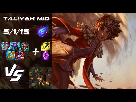 MID Taliyah vs Cassiopeia - EU Grandmaster Patch 14.6