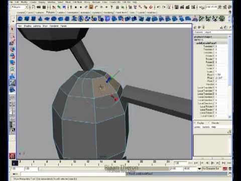 Simple Maya Character Modeling Part01