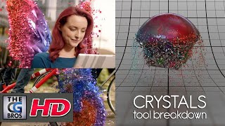 CGI & VFX Breakdowns HD: "Sky Crystals Tool v02 Breakdown" - by Giulio Tonini