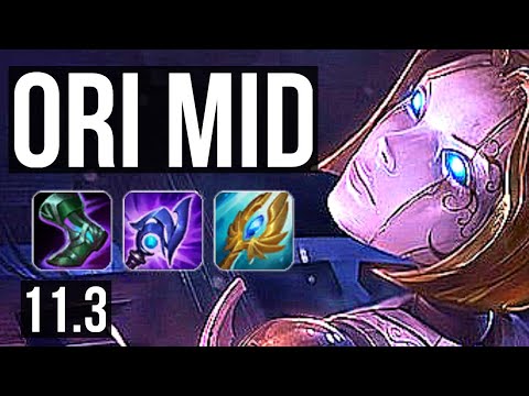 ORIANNA vs VIKTOR (MID) | Rank 4 Ori, 11/1/7, Legendary | KR Challenger | v11.3