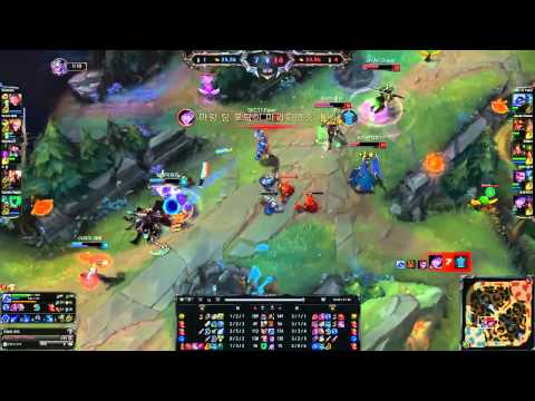SKT T1 Faker   Xerath vs Jayce   CJ Entus Ambition, KR LOL SoloQ Highlights