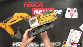 UNBOXING - Funktionstest - SIKU Control32 6740 Liebherr R980 SME Raupenbagger 1/32