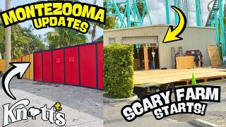 NEW! Scary Farm Construction Starts! MonteZOOMa SLOW Progress | Knott's Berry Farm Updates 2026