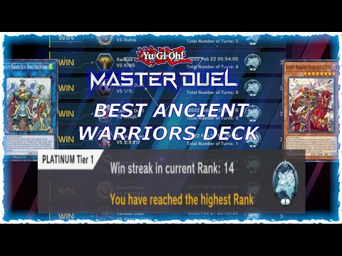 14 WIN STREAK ANCIENT WARRIORS PLATINUM 1 DESTRUCTION