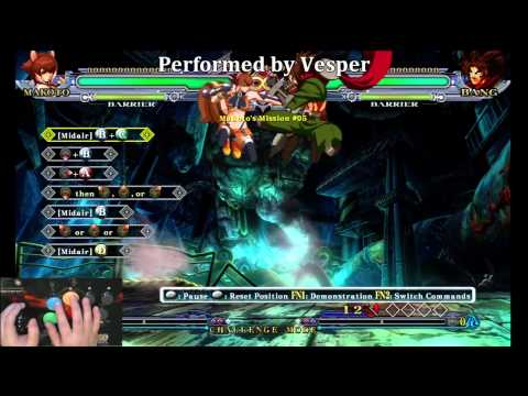 Blazblue Continuum Shift Challenges - Makoto