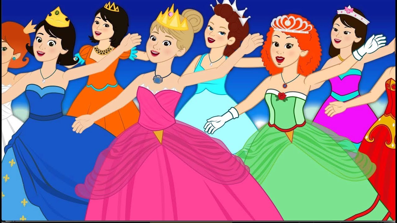 As 12 Princesas Bailarinas - em Português |  conto e musicas | com Os Amiguinhos