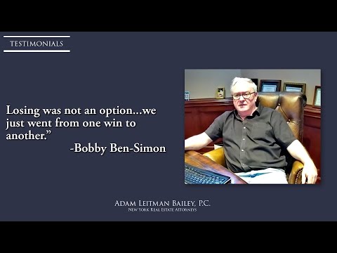 “Losing was not an option…we just went from one win to another” – Bobby Ben-Simon, Real Estate Developer testimonial video thumbnail
