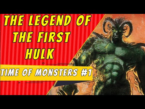 The First Hulk | Immortal Hulk Time Of Monsters #1