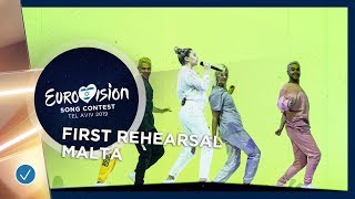 Malta 🇲🇹 - Michela - Chameleon - First Rehearsal - Eurovision 2019