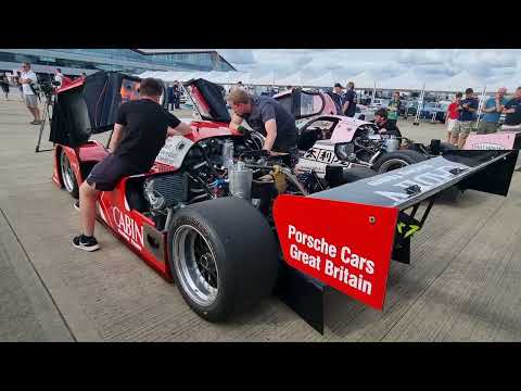 Porsche 962 & 956 ULTIMATE FLAT 6 Turbo Engine Sound!