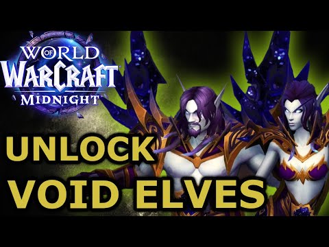 How to Unlock Void Elf DEMON HUNTERS WoW Full Questline Guide