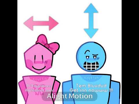 Darker darker yet darker | Bluudud & Pr3ttypriincess | #alightmotion #ibispaintx #forsaken #roblox