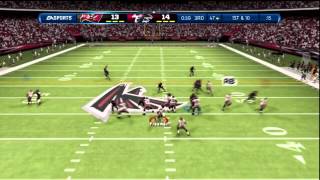 Madden 13 Online - Tampa Bay Buccaneers vs. Atlanta Falcons - Madden BS! - 400 Subscribers!