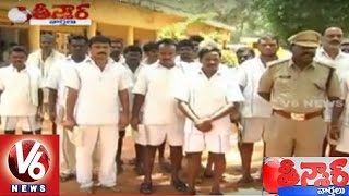 Savitri Funny Comments on Aadhaar Card linkup | Teenmaar News | V6 News