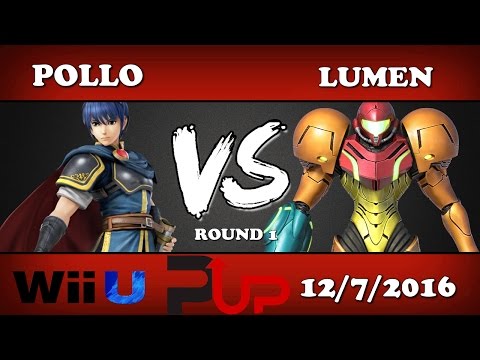 PowerUp | Pollo (Marth) vs. Lumen (Samus) - Wii U Winners Round 1 - SOS